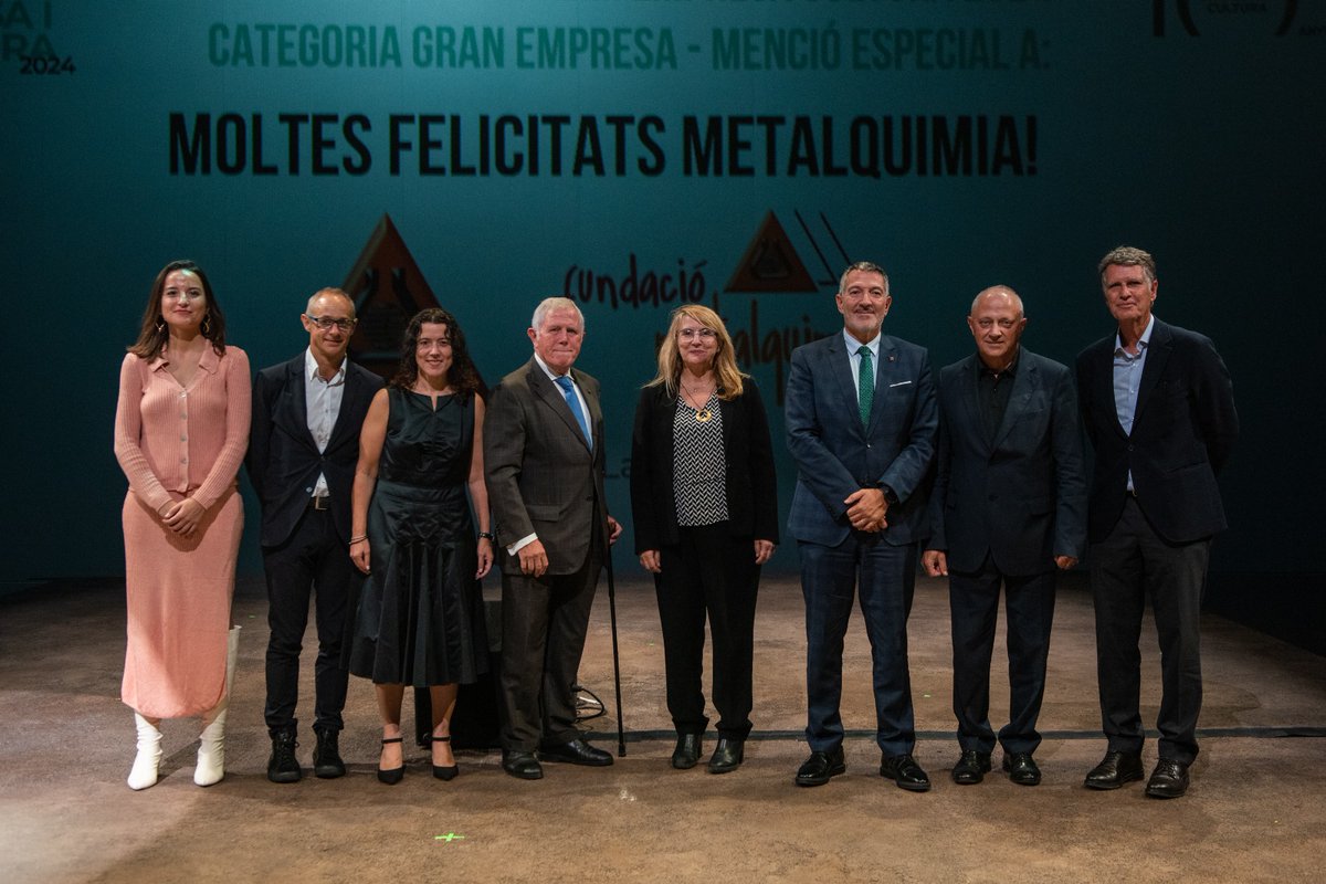🌟Ahir vam viure una nit molt especial al <a href="/teatrelliure/">Teatre Lliure</a> de Montjuïc

👏 Enhorabona de nou a tots els guardonats! 

🏆Brava Arts, Premi IMPULSA CULTURA 2024

🏆SEAT S.A., Premi EMPRESA CULTURA 2024 a la gran empresa i <a href="/RCRArquitectes/">RCR Arquitectes</a>, a la petita empresa

#NitEmpresaiCultura 2024