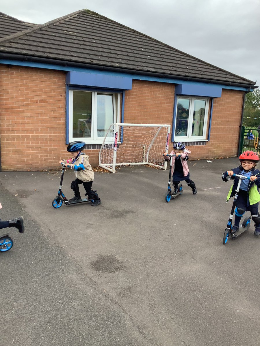 Our attendance reward in reception! 100%! It’s cool to be in school ❤️
