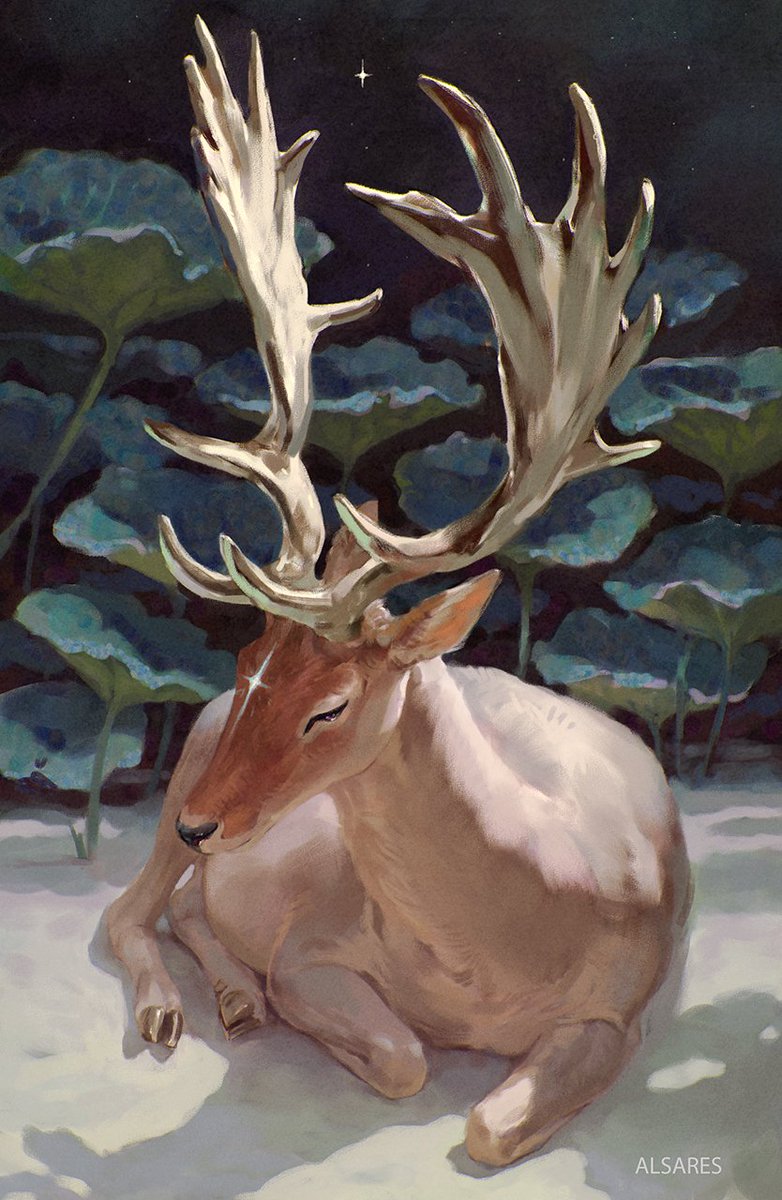 AlsaresLynx's tweet image. QRT with your art that has horns 😈