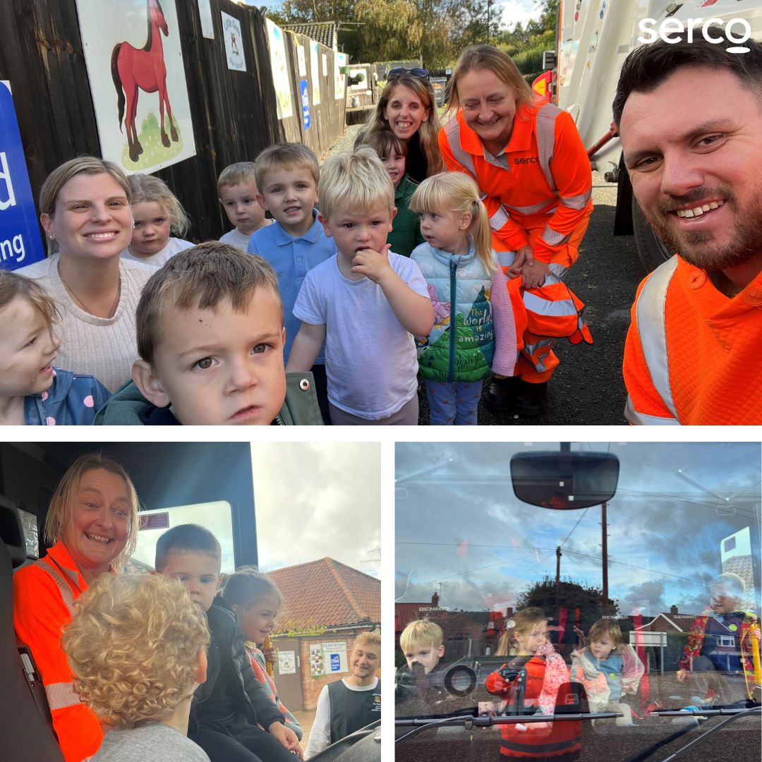 Serco Environmental Services (@sercoesuk) on Twitter photo Our <a href="/BreckCouncil/">Breckland Council</a> team made a special visit to Little Owls day nursery last week for #RecycleWeek
We were impressed by how much the children already knew about how the truck worked👏#Thankyou for being so welcoming, we hope to see you again soon <a href="/recycle_now/">Recycle Now</a> #ImpactABetterFuture Our <a href="/BreckCouncil/">Breckland Council</a> team made a special visit to Little Owls day nursery last week for #RecycleWeek
We were impressed by how much the children already knew about how the truck worked👏#Thankyou for being so welcoming, we hope to see you again soon <a href="/recycle_now/">Recycle Now</a> #ImpactABetterFuture