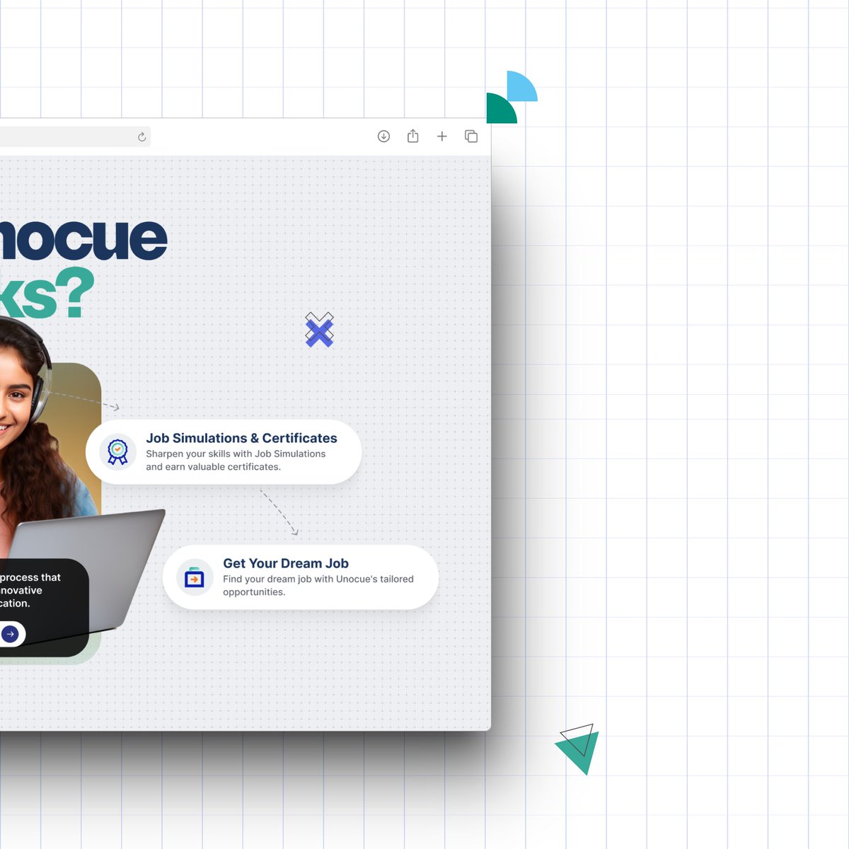 CreativeWebo's tweet photo. Excited to launch Unocue Pro’s new platform, designed by CreativeWebo! Offering courses, job opportunities, and virtual work experiences in operations, actuarial science, design, and more!
Big thanks to Dhaval, Rahil, and Parth!
#CreativeWebo #UnocuePro #WebDevelopment #UXDesign https://t.co/LOhi6nZ9T8