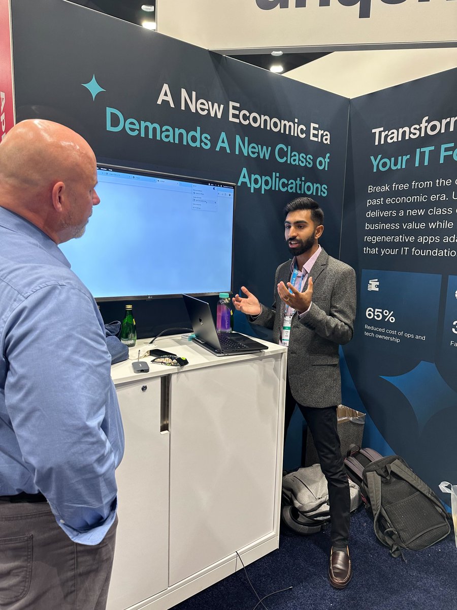 Going full force into day 3️⃣ at #GartnerSYM!

Whether you're focused on your IT foundation or looking for smart ways to streamline, our Unqork team is at Booth #264 in the Applications Marketplace to help U succeed 🤝