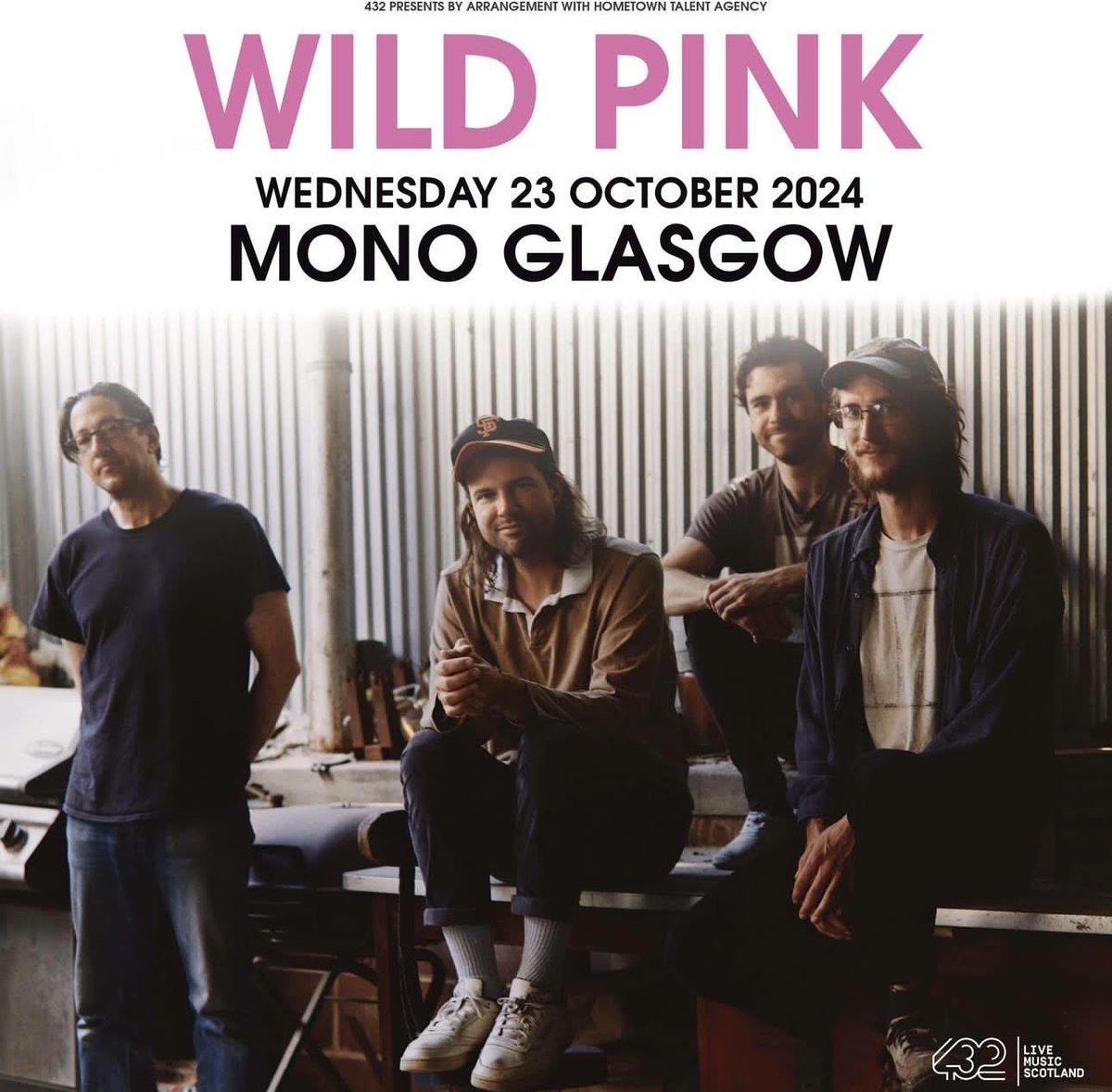 GLASGOW tonight! Grab tix: wildpinkmusic.com