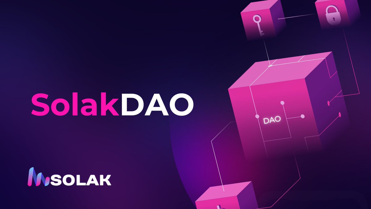 Imagine an ecosystem where staking your $SGPT tokens not only earns you rewards but also gives you a say in the future of decentralized tech. 

SolakDAO is coming soon, and we can't wait🔥