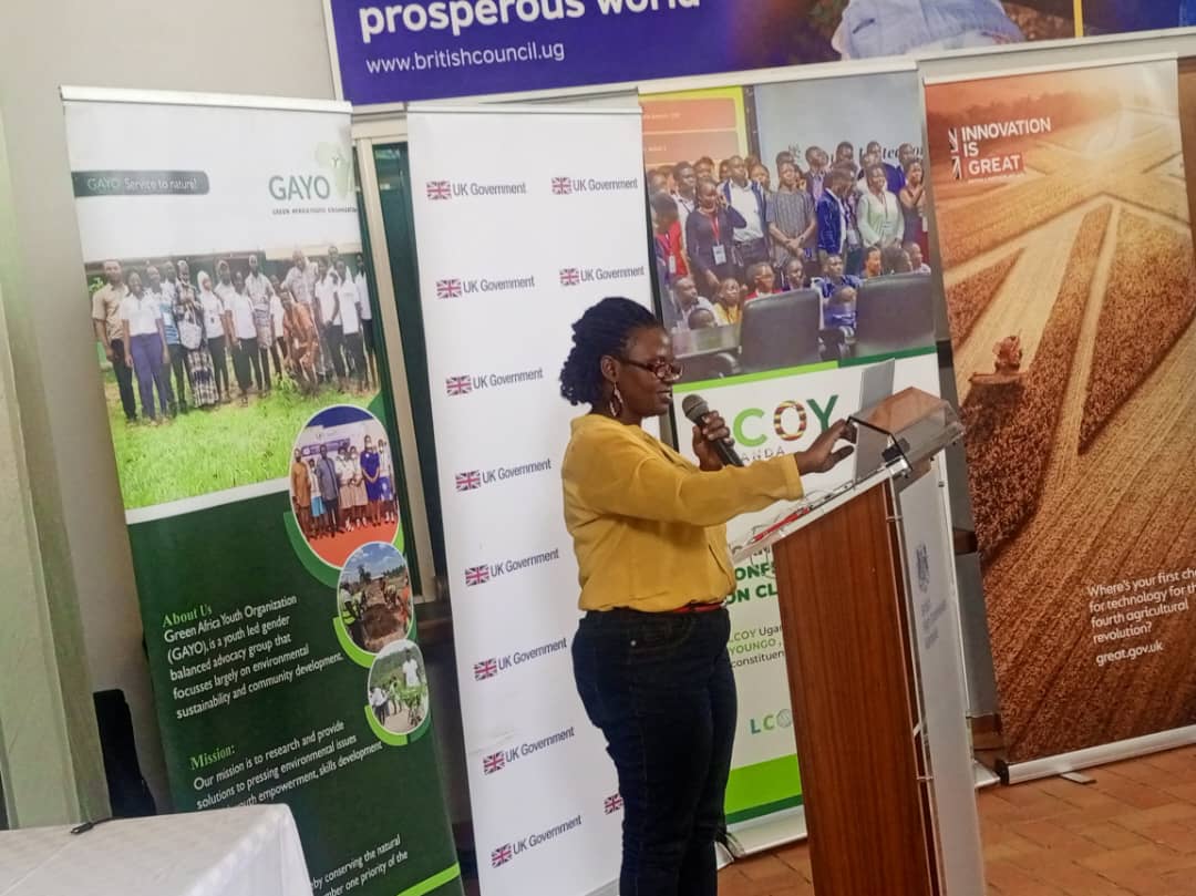YCCUganda's tweet photo. Connecting the dots!

As the @YCCUganda coordinator presents insights from the regional LCOYs, we’re building a collective strategy for a sustainable future.

#LCOYUganda2024 #COP29AZERBAİJAN https://t.co/Mf5g0iPQ11