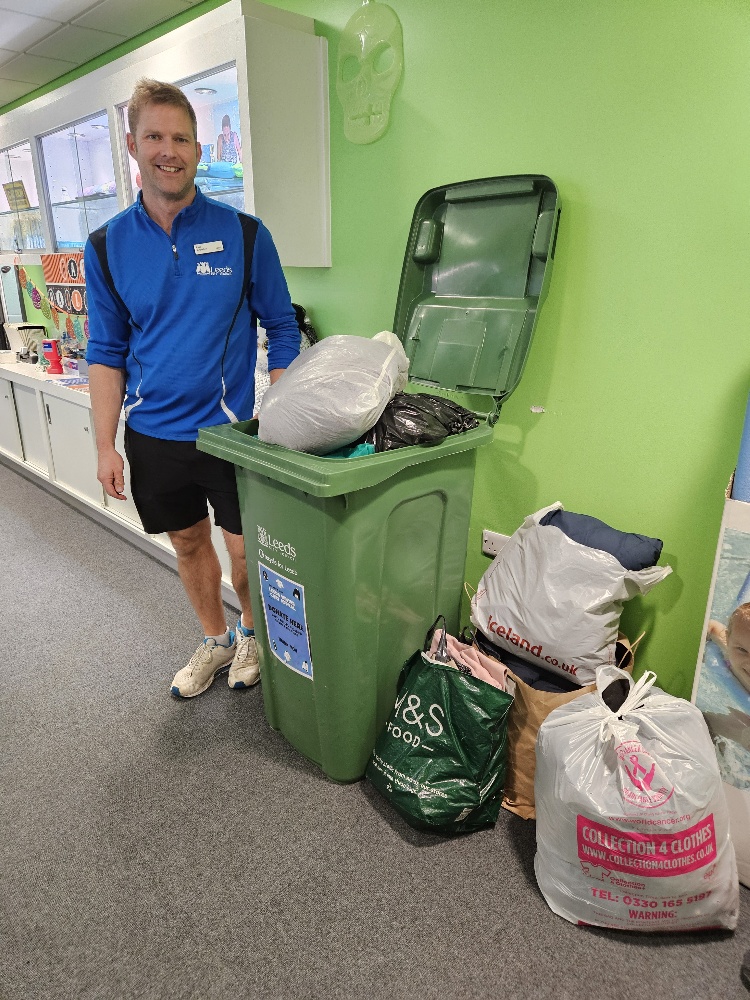 WOW - we only launched the #LeedsWinterCoatAppeal on Monday and we've already had to empty the donation bin at Morley Leisure Centre. 58 items collected today - a great start to the campaign. Find your nearest donation point at zerowasteleeds.org.uk.
