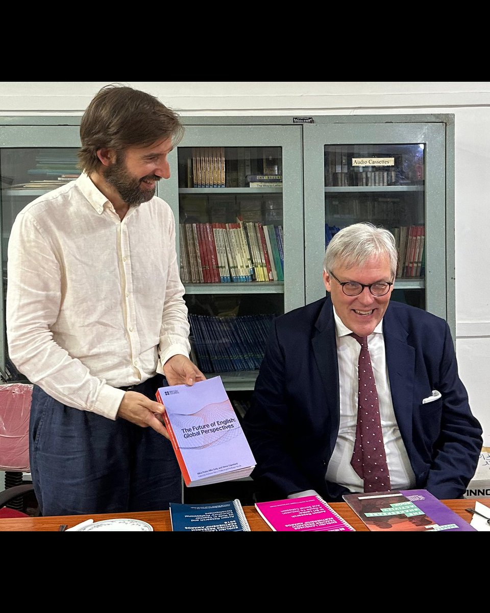 lkBritish's tweet image. We facilitated a visit: British High Commissioner HE Andrew Patrick to Kurunegala Regional English Language Support Centre (RESC). He joined in a teacher training session, led by Provincial Coordinator Himadari Jayasinghe.   
#EnglishProgrammes