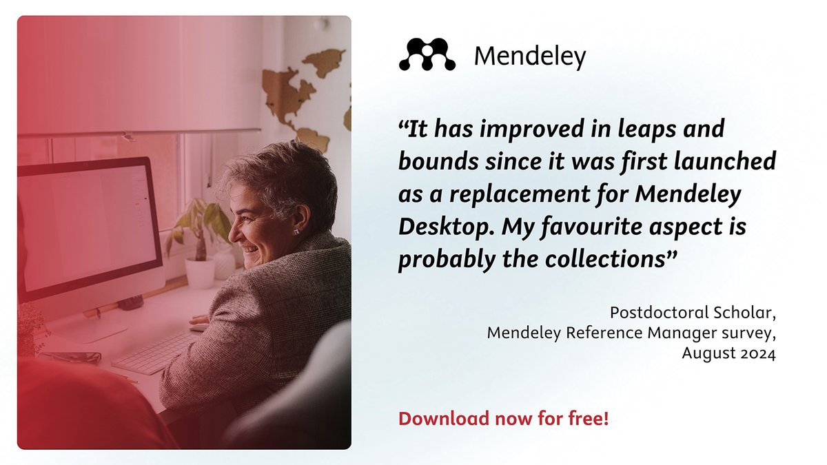 Elsevier | Mendeley tweet media