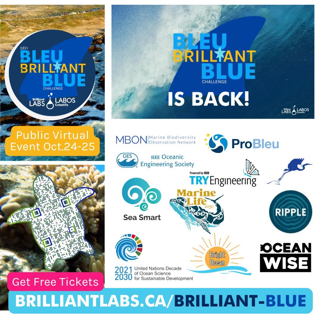 brilliant_labs's tweet photo. We’re pleased to collaborate with #MarineBiodiversityObservationNetwork for the Brilliant Blue Challenge! Did you know that more than 80% of the ocean is still unexplored?

Get tickets here: https://t.co/anZrFNHrEC
@ASD_West @asdnnb https://t.co/FPNKN3e62M