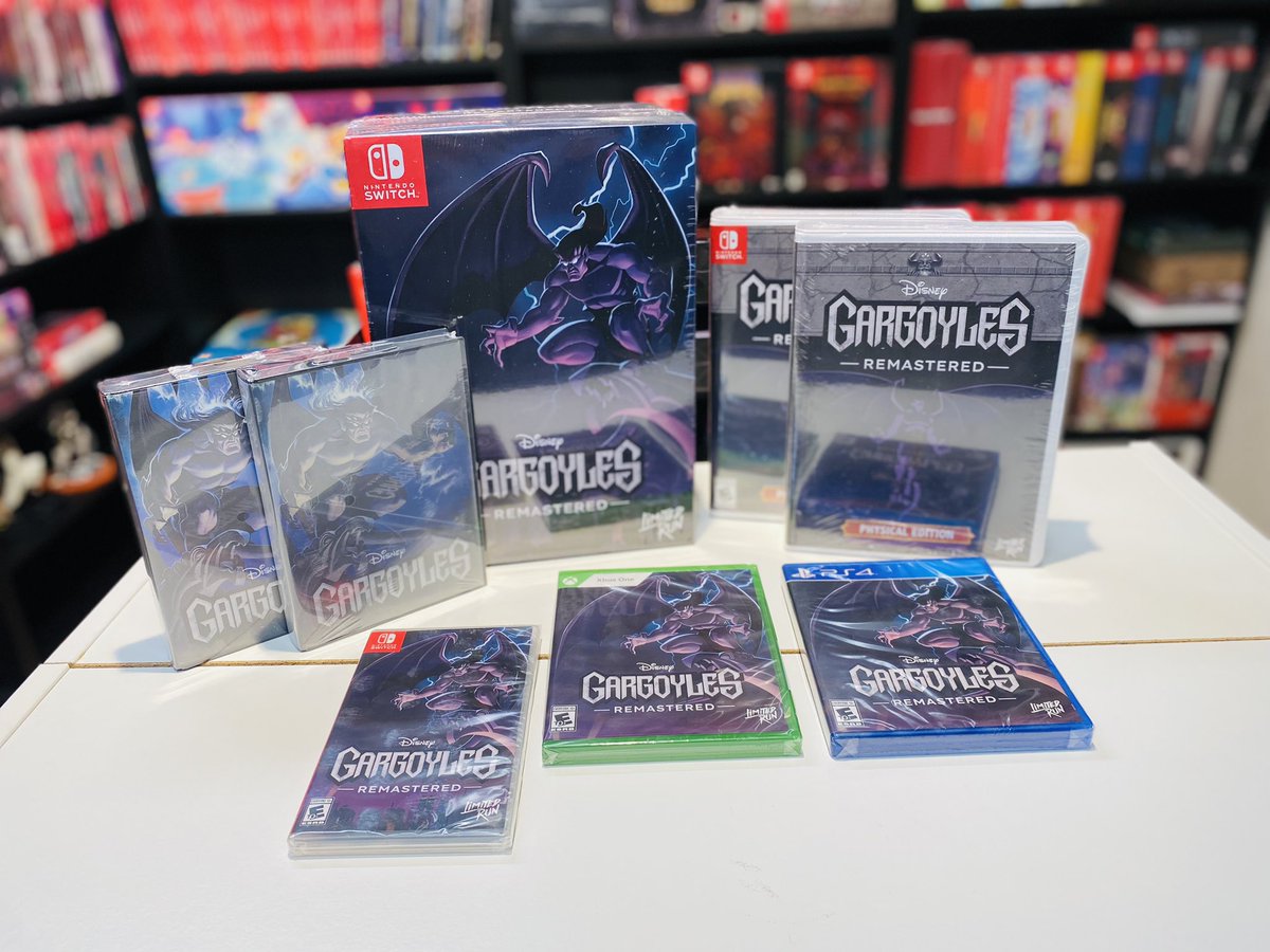 CollectorVault's tweet photo. Adding #gargoyles today! 

#gamemuseum #videogames #gameroom #gamecollecting #gamecollection #raregames #limitedgames #retrogaming #bigboxpc #pcgames https://t.co/KY2Ix4l3Ch