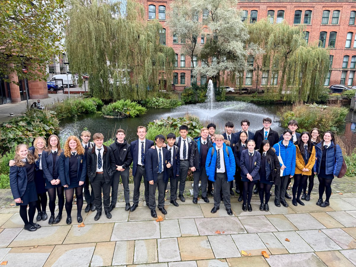 RiponMusic's tweet photo. What a wonderful day out on Friday at the schools concert @BridgewaterHall with @the_halle . Year 11, 12 and 13 heard set works they are studying played by a live world famous Orchestra. Superb detail and explanations bringing the music to life. Look forward to the next one. https://t.co/prXO3vWe2H