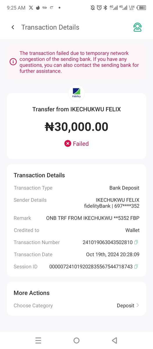 felixkizzy19's tweet photo. @OPay_NG said the transaction didn't go through and @fidelitybankplc is saying the transfer was successful who do i believe now https://t.co/16wWNs0LBO