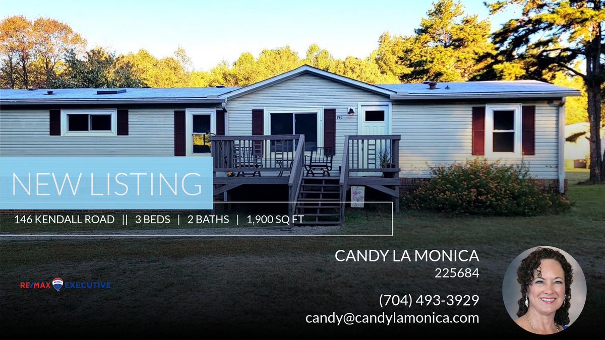 LakeHomeByCandy's tweet photo. 📍 New Listing 📍 Take a look at this fantastic new property that just hit the market located at 146 Kendall Road in Troutman. Reach out here or at (704) 493-3929 for more information https://t.co/ckQQTics9Q https://t.co/rpNOIIKp5N