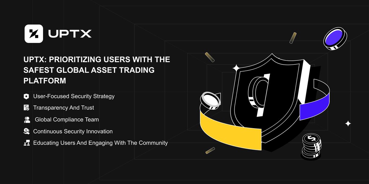 🛡At #UPTX, we're redefining secure global asset trading! Our user-focused security strategy, transparency, and global compliance ensure a trusted and seamless experience for traders everywhere.🌍🔒

👉🏻 uptx.com

#Security #Web3 #Crypto #Stocks