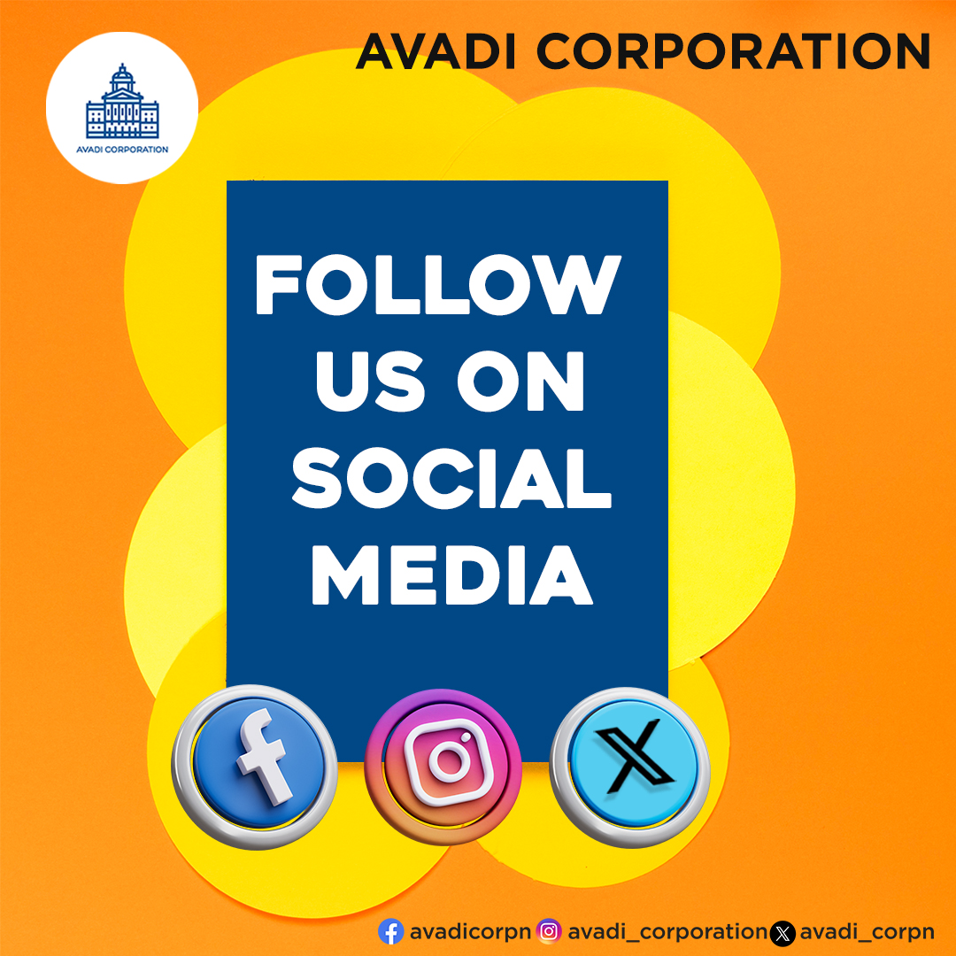 #comejoinus

Join us on social media and stay connected to get the latest updates.

Facebook :  facebook.com/avadicorpn/

Instagram :  instagram.com/avadi_corporat…

X :  x.com/avadi_corpn

#Avadicorp | <a href="/CMOTamilnadu/">CMOTamilNadu</a> | <a href="/KN_NEHRU/">K.N.NEHRU</a>