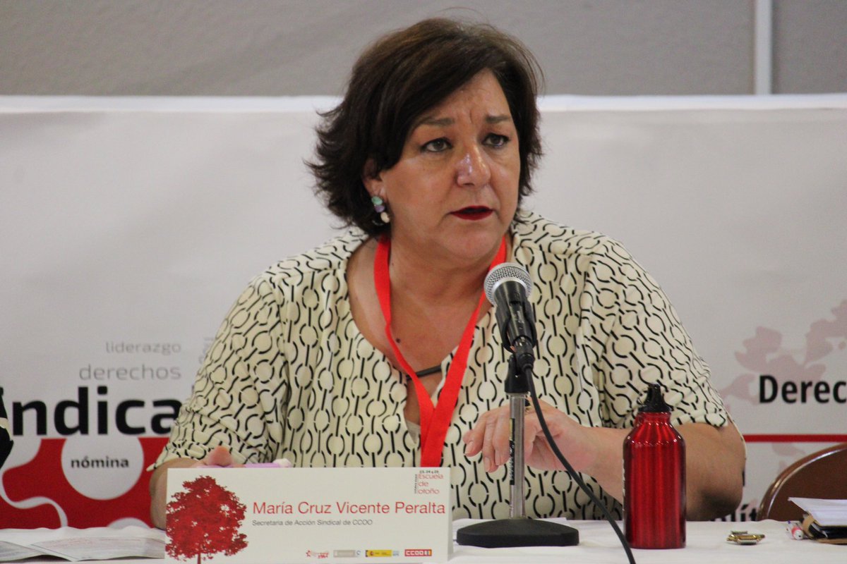 Arranca el primer bloque: El sindicato y la negociación colectiva con María Cruz Vicente, Secretaria de Acción Sindical de <a href="/CCOO/">COMISIONES OBRERAS</a> #EscuelaDeOtoño24