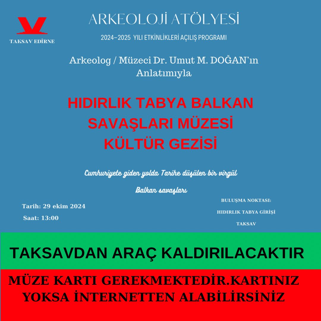 TaksavEdirne (@taksavedirne) on Twitter photo 