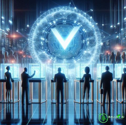 ViskBallotAI's tweet photo. 🚀 The future of democracy is here!
With BallotAI, you can fund petitions and ensure transparent, secure voting powered by blockchain.
Join the revolution with $BALLOTAI today! 💥🌍
#BallotAI #BuyBALLOTAI #BlockchainVoting #CryptoCommunity #PetitionPower https://t.co/G0dTL8v6BG