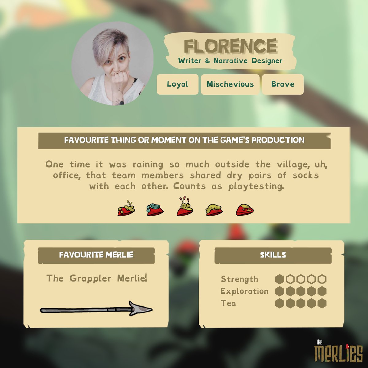 the Merlies 🌱 Wishlist now on Steam! tweet media