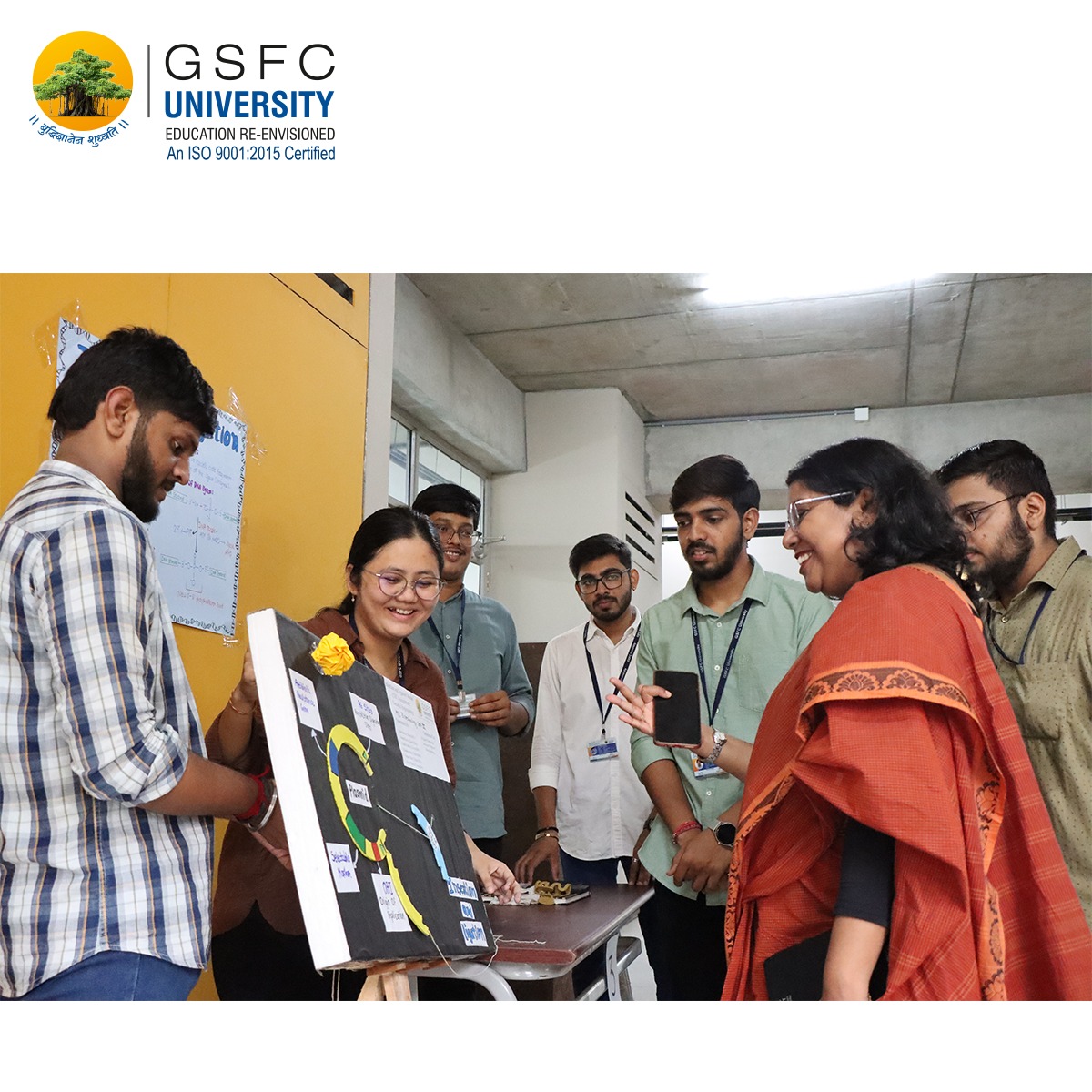 GSFCUniversity's tweet photo. The Biotechnology Club at GSFC University hosted thrilling events, from poster presentations to 3D models and BioPython challenges, sparking creativity and innovation in life sciences!

#BiotechInnovation #GSFCUniversity #ScienceInAction #BioPython #Teamwork https://t.co/mtBlPMu0Of