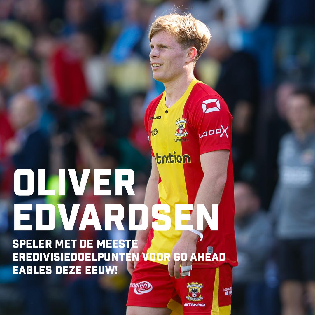 GAEagles's tweet photo. 🎯 𝐑𝐞𝐜𝐨𝐫𝐝𝐛𝐫𝐞𝐤𝐞𝐫

Oliver Edvardsen is de Eredivisietopscorer van Go Ahead Eagles in deze eeuw. Hij scoorde afgelopen weekend zijn zestiende Eredivisietreffer. https://t.co/nNfnOeGilT
