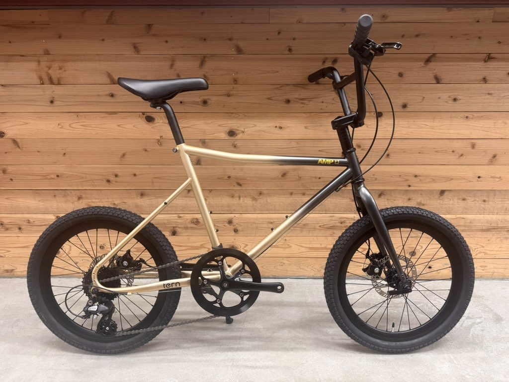 CycleshopPG's tweet photo. tern AMP F1 / Black Champagne

#tern 
#ternbicycles 
#ampf1 
#minivelo 
#ターン 
#アンプf1 
#自転車 
#自転車のある生活 
#ミニベロ 
#広島 
#広島市 
#袋町 
#うらぶくろ 
#cycleshoppg https://t.co/zNJWrHdABV