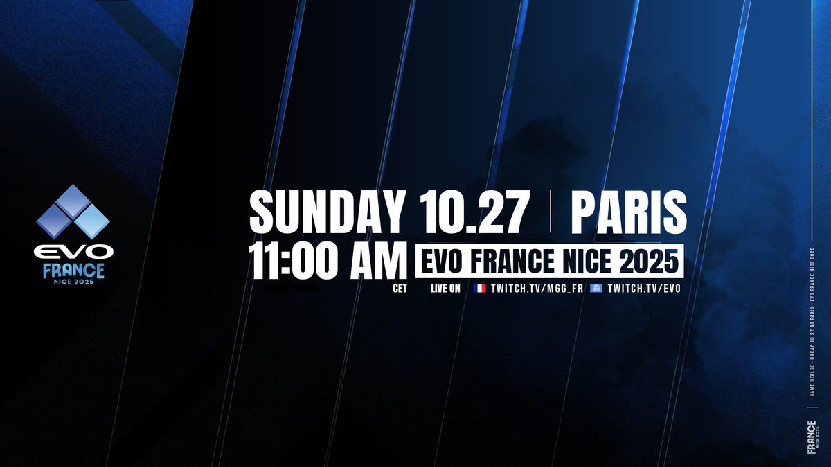 🚨 BIG ANNOUNCEMENT INCOMING 🚨

We've got a lot to tell you... 😏

Join us live on <a href="/MGG__TV/">MGG TV</a> and <a href="/Evo/">Evo</a>'s channel on Sunday at 11 a.m. CEST for all the latest news on Evo France! 🇫🇷
