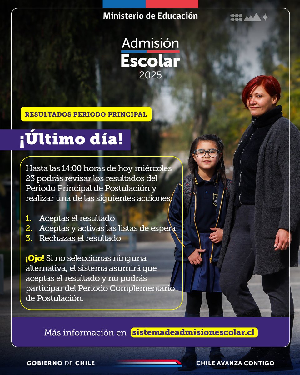 Ministerio de Educación tweet media