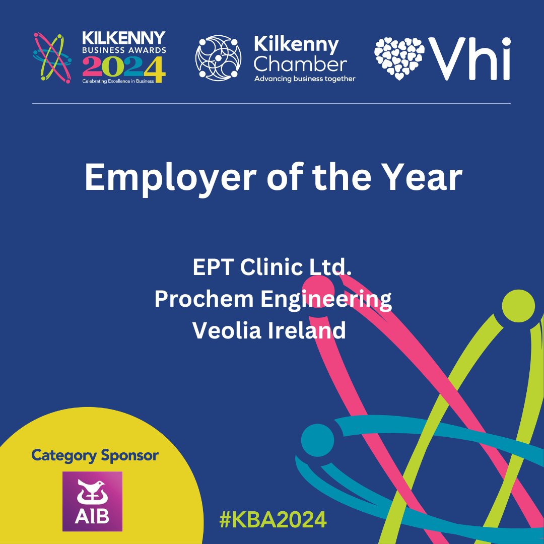 We're thrilled to announce that we have been shortlisted for the Employer of the Year category at the prestigious Kilkenny Chamber Business Awards! 🥳🏆#KBA2024 Thank you to our incredible team for making this possible, and congratulations to all the other nominees!