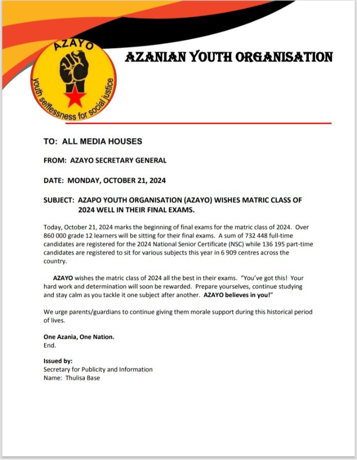 Onkgopotse Tiro (@sgulites) on Twitter photo 