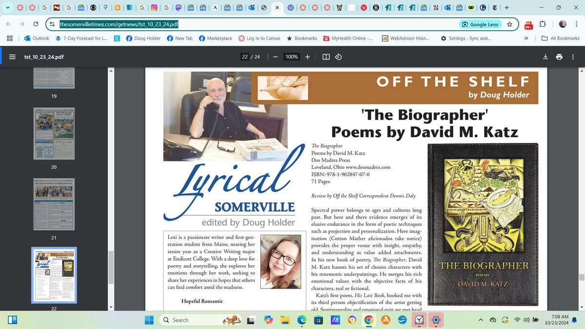 The new issue of The Somerville Times is out