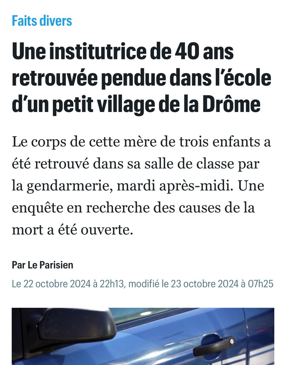 Peut-être que <a href="/AGenetet/">Anne Genetet</a> , parce qu’elle est médecin, sera celle qui marquera l’histoire de l’EN en mettant en place une médecine du travail à l’EN ?
Nous sommes nombreux à le souhaiter.