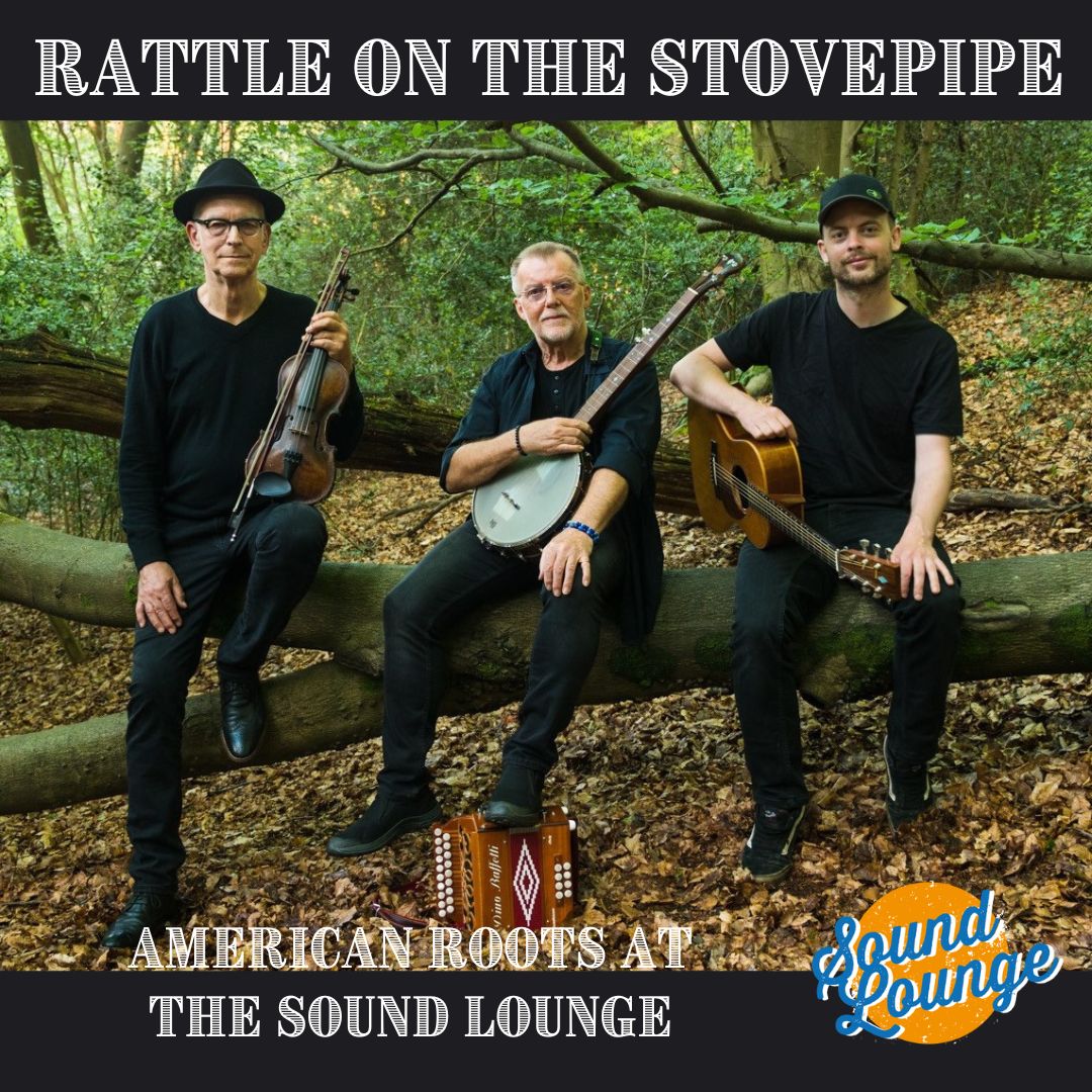 The Sound Lounge (@soundloungecic) on Twitter photo 'American Roots' at the <a href="/soundloungeCIC/">The Sound Lounge</a> continues on Thursday October 31st with Rattle On The Stovepipe, featuring Pete Cooper (fiddle and vocals ), Dan Stewart (banjo and guitar) and Dave Arthur (guitar banjo and vocals). Doors, 7pm. Tickets: vivenu.com/event/rattle-o… 'American Roots' at the <a href="/soundloungeCIC/">The Sound Lounge</a> continues on Thursday October 31st with Rattle On The Stovepipe, featuring Pete Cooper (fiddle and vocals ), Dan Stewart (banjo and guitar) and Dave Arthur (guitar banjo and vocals). Doors, 7pm. Tickets: vivenu.com/event/rattle-o…