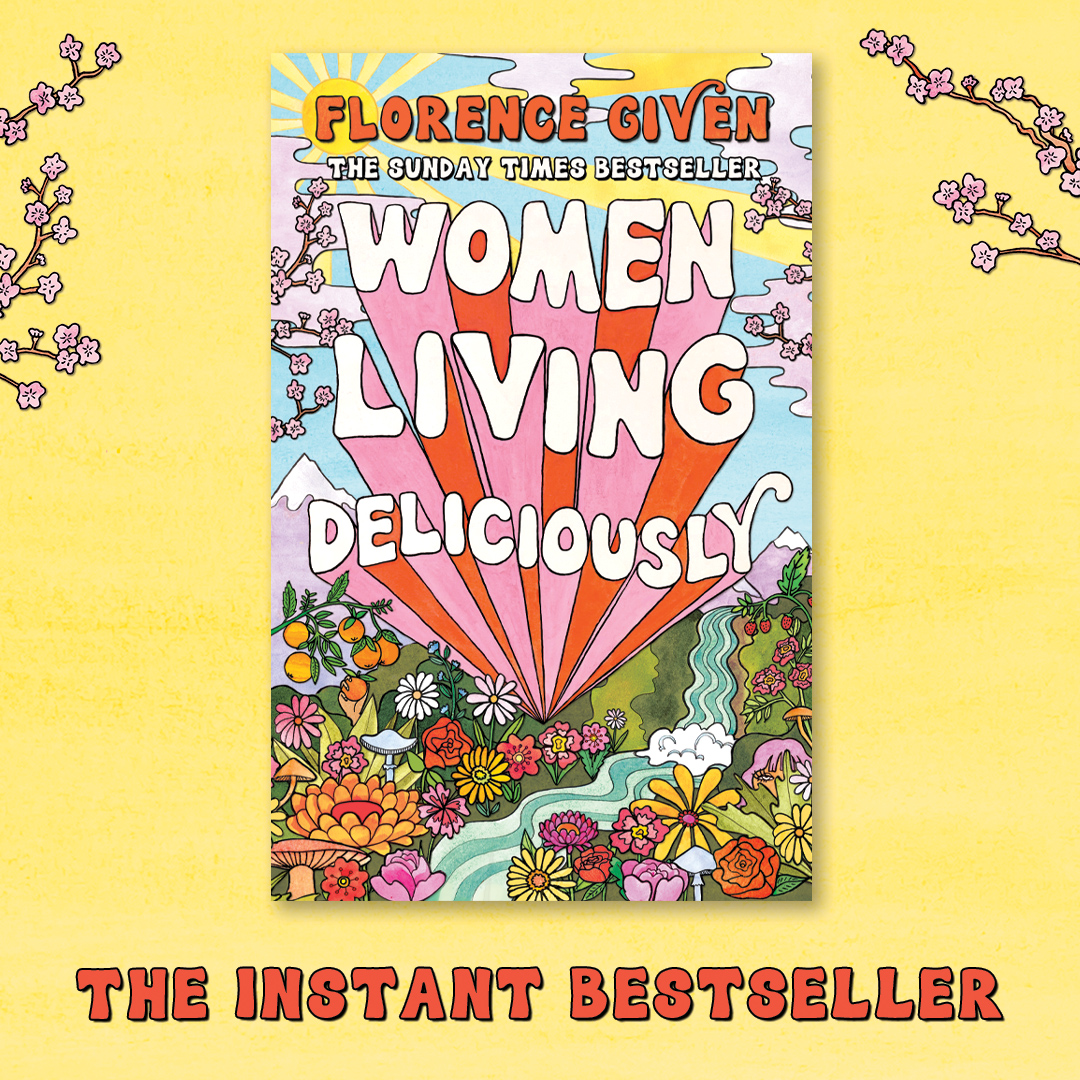 AN INSTANT SUNDAY TIMES BESTSELLER 💫

A huge congratulations to Florence Given who has gone straight into the charts on one of the most competitive weeks in publishing with her new book, Women Living Deliciously. 💞📖💫🌷