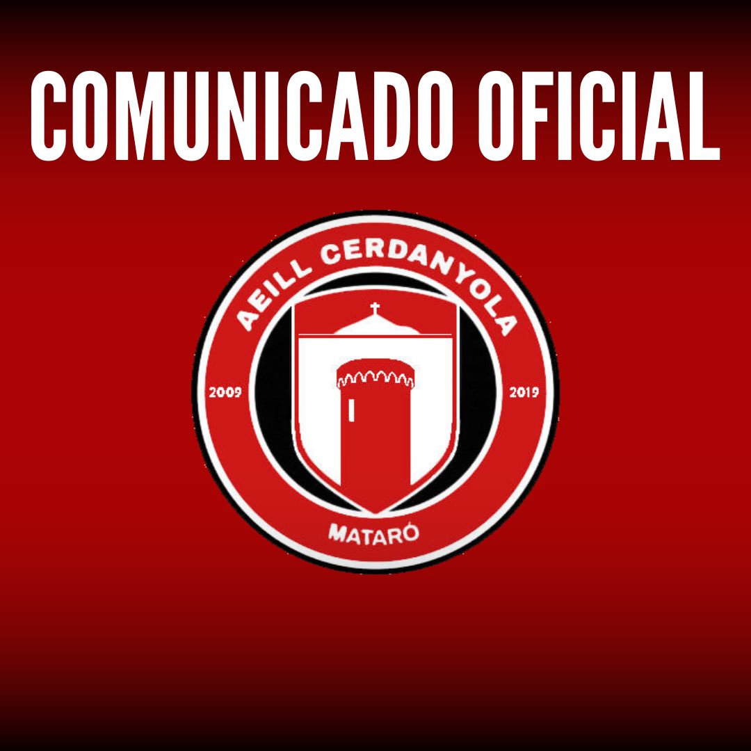 ℹ️ 𝐂𝐎𝐌𝐔𝐍𝐈𝐃𝐀𝐃𝐎 𝐎𝐅𝐈𝐂𝐈𝐀𝐋:

🔴 Debido a la previsión meteorológica para el día 25/10, el club ha decidido posponer la presentación oficial de nuestros equipos, que iba a realizarse ese mismo día.

AEiLL Cerdanyola de Mataró.