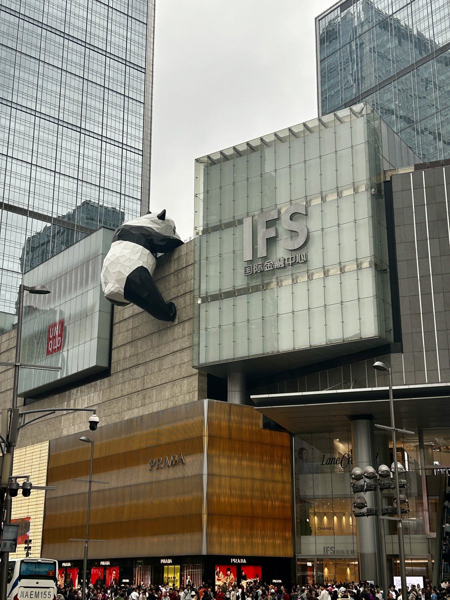 BenWarrenSCCC's tweet photo. And few 📸📸📸 from Chengdu, China. The city of the giant panda, where everything you see has a panda on it! 🐼🐼🐼
#chengdu #chengducity #China #ChinaTravel https://t.co/4hJWHqp6Us