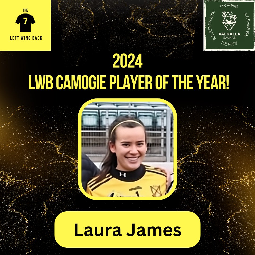 TheLeftWingBack's tweet photo. Introducing our Camogie Player of The Year - Laura James!

Laura saved the day for Myshall on numerous occasions this year between the sticks and was a fundamental part of their 25 in a row title success https://t.co/wtZHchwDla