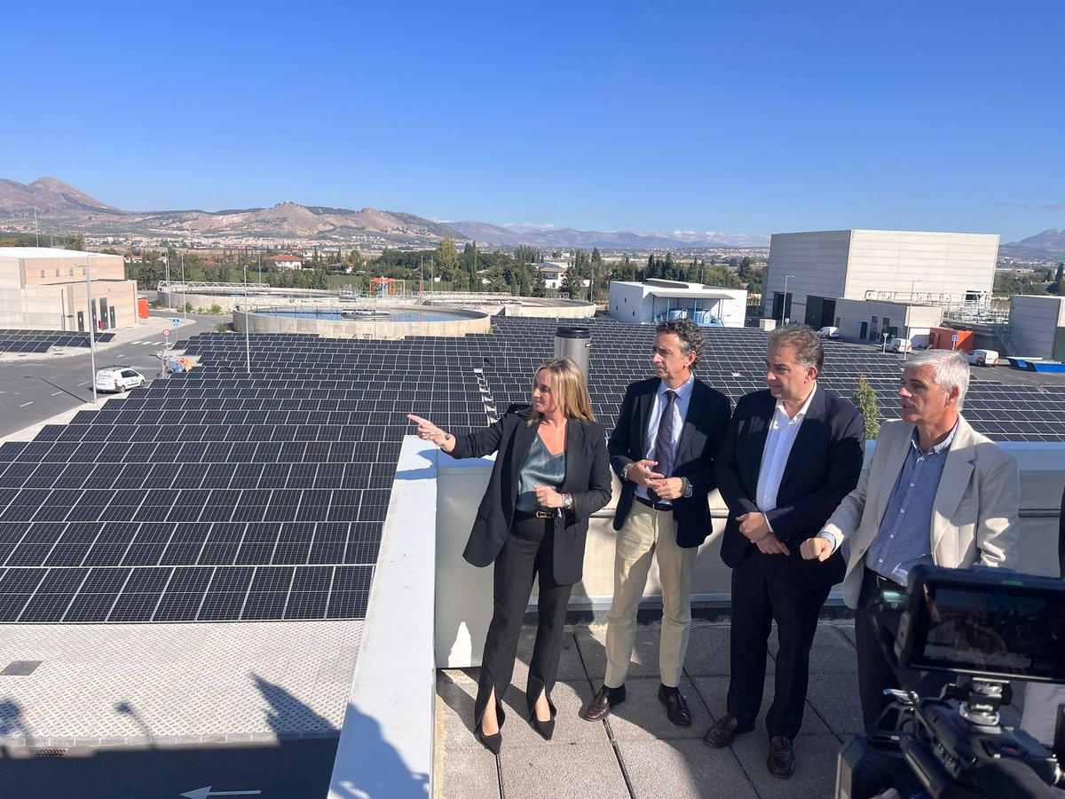 Emasagra's tweet photo. Emasagra continúa su apuesta por la descarbonización e invierte más de 3,5 millones de euros en energía verde para autoconsumo en la planta de Los Vados.
ℹ️ Más información 👇👇
https://t.co/M020XDSdOX https://t.co/2OUNkZBuqI