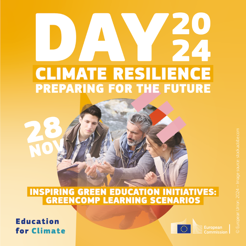 EUErasmusPlus's tweet photo. Green competences are important, right? But it's more than planting trees!

To make a real difference, we need to dig deeper and really understand how to make an impact.

Join us on 28 November for a session on green competences at #EducationForClimate Day!