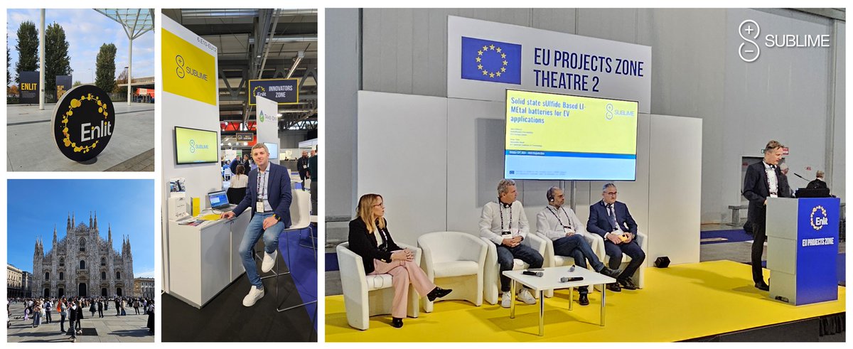 sublime_project's tweet image. The Enlit Europe event will be held 22-24 of October in Milan 🇮🇹. 

Jens Ewald (FEV Group) and Artur Tron (AIT Austrian Institute of Technology) will present SUBLIME in speaking engagement and dedicated project booth in EU Project Zone sublime-project.eu

#SUBLIME #IamEnlit