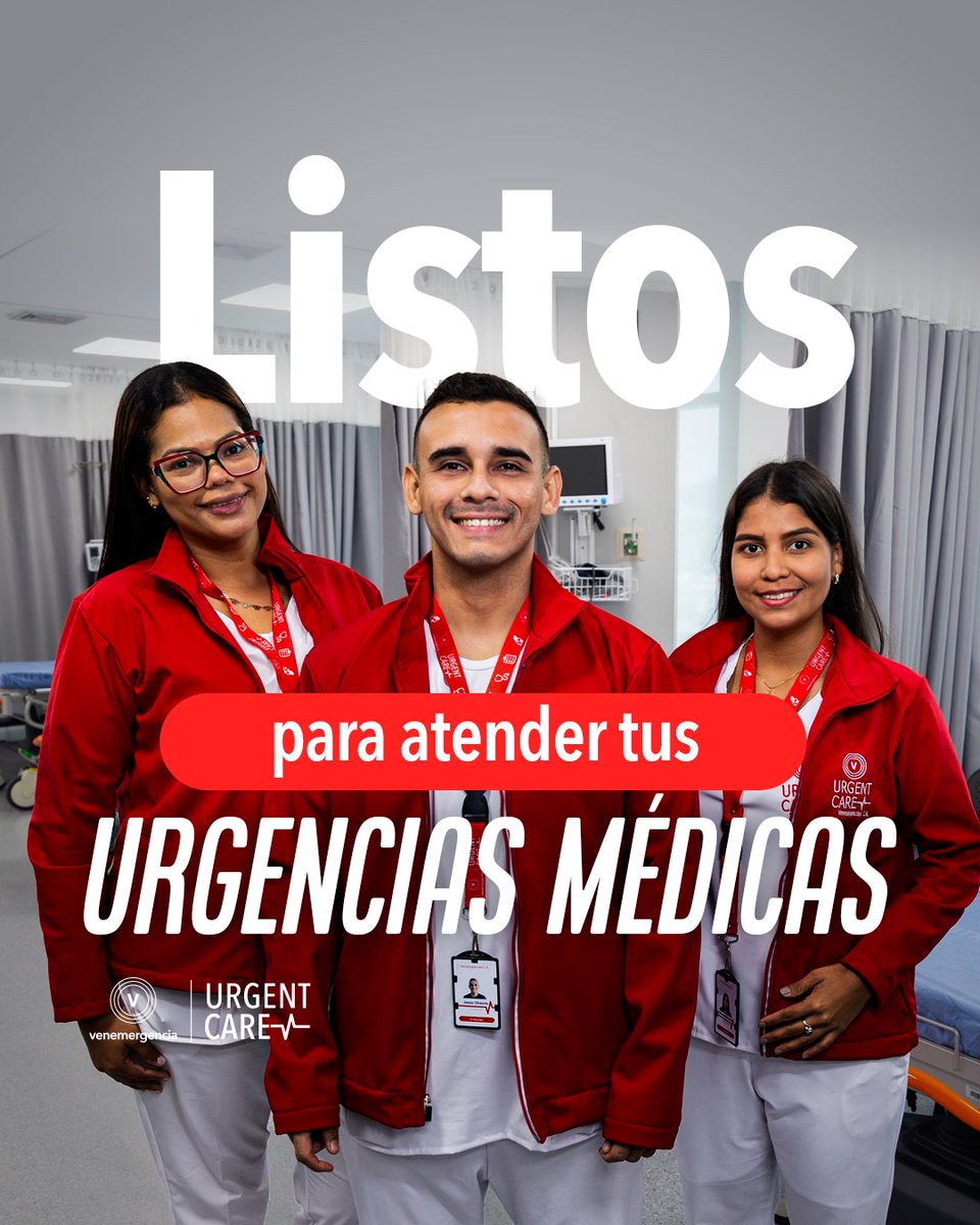 Cada uno de nuestros médicos comparte la vocación de servicio y la calidad humana que nos distingue.💊🧑‍⚕️❤️ Te guiarán y aconsejarán durante la atención, siempre con una sonrisa y la intención de que tu experiencia sea lo más agradable posible.
#Salud #Urgencias #UrgentCare