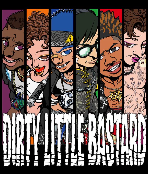 #dirtylittlebastard #illustration #イラスト