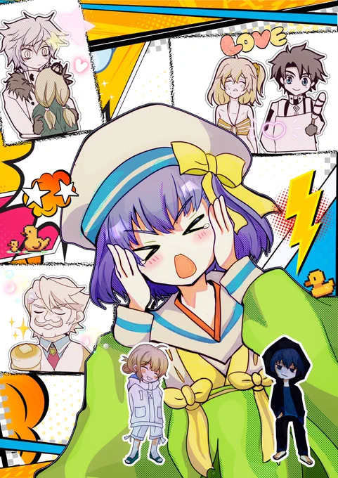 情報盛り沢山のイベントありがとうございました!
カズラドロップも皆もかわいいし楽しかった〜!

#FGO 