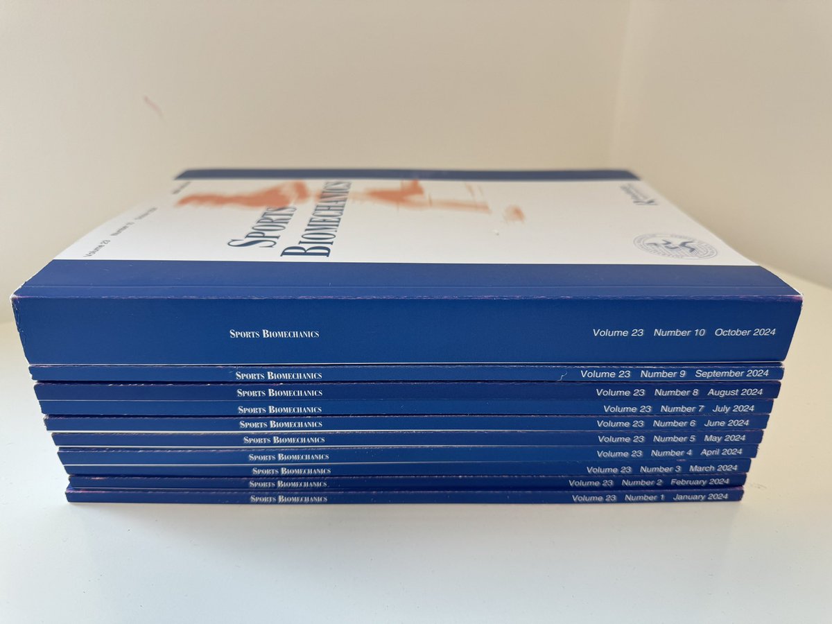 Daniel Fong (@dtpfong) on Twitter photo We know we have a lot of accepted articles published online but not yet assigned to an issue so we are speeding up. The latest issue is now 4 times thicker than usual! <a href="/sportsbiomechj/">Sports Biomechanics</a> We know we have a lot of accepted articles published online but not yet assigned to an issue so we are speeding up. The latest issue is now 4 times thicker than usual! <a href="/sportsbiomechj/">Sports Biomechanics</a>
