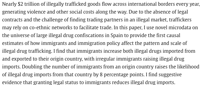 New: "Immigrants, legal status, and illegal trade" by Brett McCully (<a href="/BrettMcCully/">Brett A. McCully</a>). 
doi.org/10.1016/j.jint… 1/2