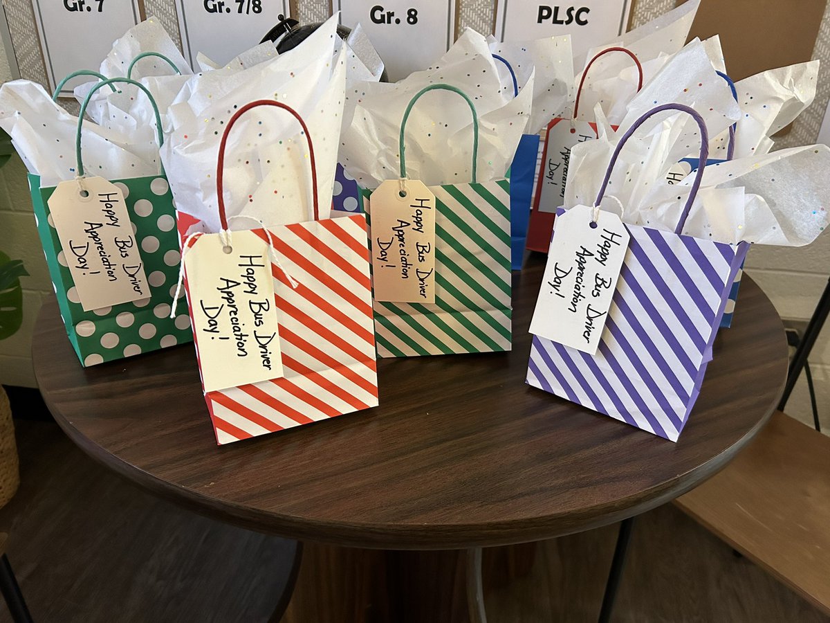 All ready to show some appreciation to our bus drivers today.  Thanks for all you do to get us to school happy and safe! <a href="/STSBHN/">STSBHN</a>