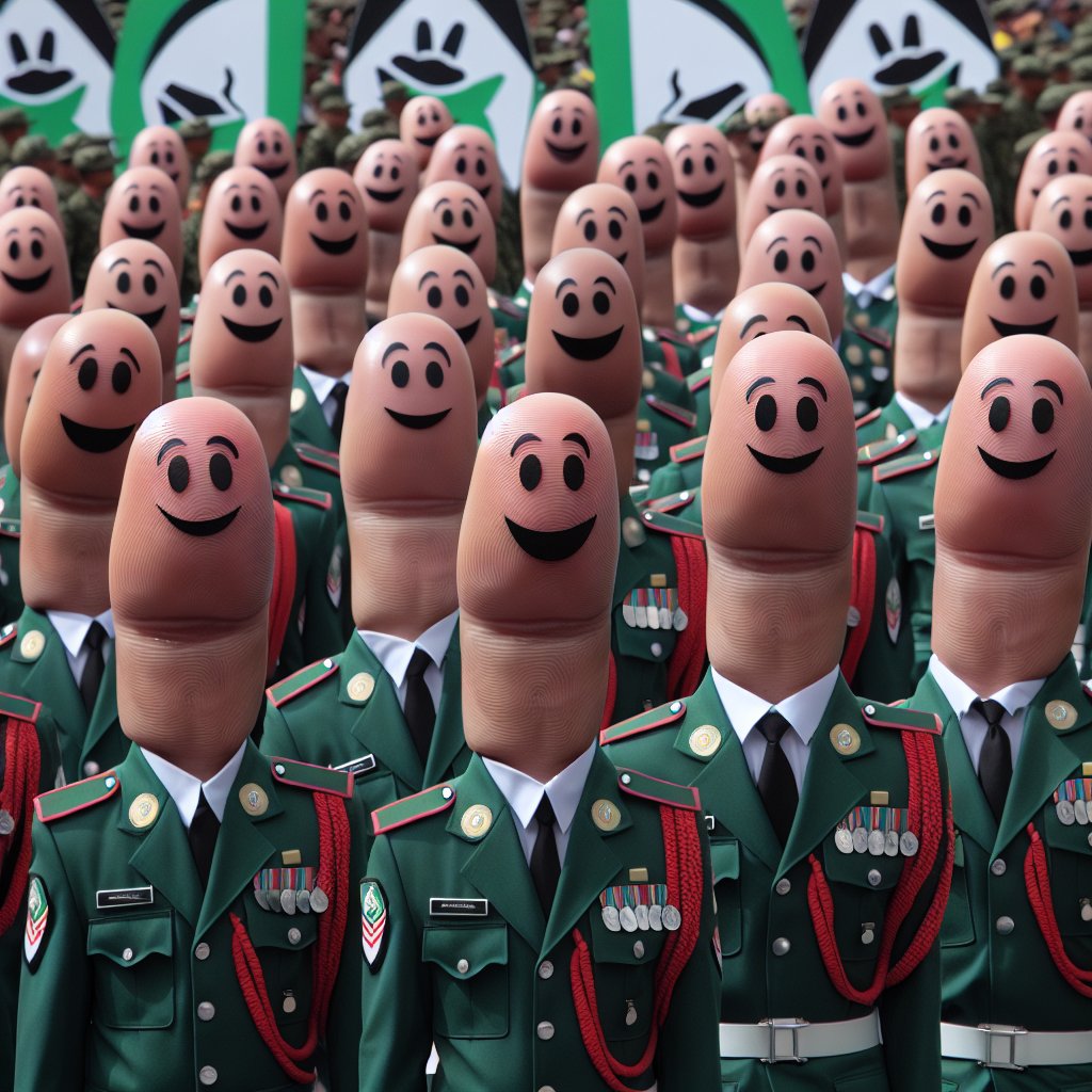 McFafa007's tweet photo. The army is ready for the new mission, "Captain Alex reporting" #FingerpumpFun https://t.co/7lcB4vM4VM