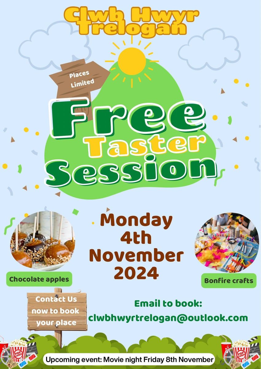 ChairofPA (@chairofp) on Twitter photo From the 4th November after school club at Ysgol Trelogan will be available to pupils Monday to Friday. Free taster session on Monday 4th November 3-5pm where the children will get to join in with chocolate apple making & bonfire crafts. Booking required <a href="/POAFederation/">The Point of Ayr Federation</a> 😃 From the 4th November after school club at Ysgol Trelogan will be available to pupils Monday to Friday. Free taster session on Monday 4th November 3-5pm where the children will get to join in with chocolate apple making & bonfire crafts. Booking required <a href="/POAFederation/">The Point of Ayr Federation</a> 😃