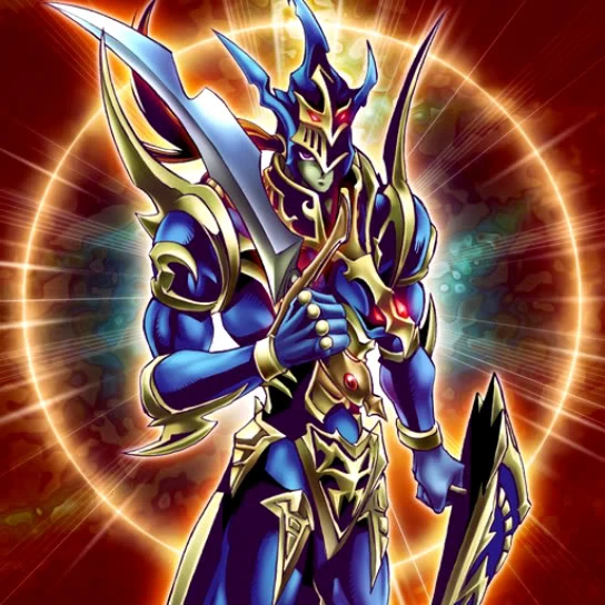 RANK10YGO's tweet photo. genuinely how has BLS Envoy not had a new artwork yet. why does one of the most iconic monsters ever look like this? i could even tolerate his boring-ass pose if it wasn't for the misshapen helmet melting over his face that just looks like he can't wait to clock out of a 9-to-5. https://t.co/kByKFrnM7Q