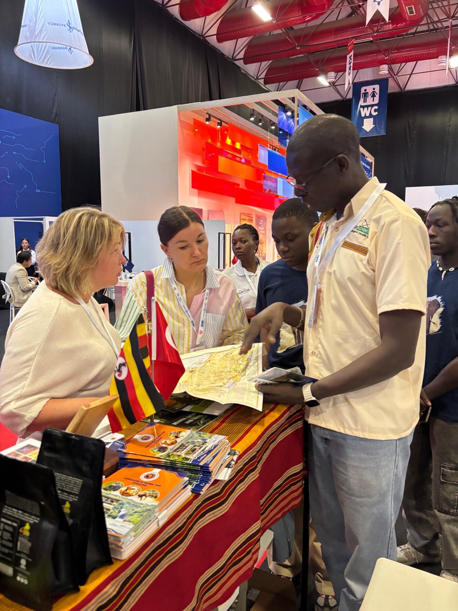 Association of Uganda Tour Operators (AUTO) (@ug_tour) on Twitter photo Ugandan Tour Operators spearheaded by the <a href="/ug_tour/">Association of Uganda Tour Operators (AUTO)</a> CEO are marketing destination Uganda as a preferred Tourism destination at the Antalya Tourism Fair 2024 in Turkey.
The three-day Fair which has hosted over 25,000 tourism professionals aims to strengthen the different markets Ugandan Tour Operators spearheaded by the <a href="/ug_tour/">Association of Uganda Tour Operators (AUTO)</a> CEO are marketing destination Uganda as a preferred Tourism destination at the Antalya Tourism Fair 2024 in Turkey.
The three-day Fair which has hosted over 25,000 tourism professionals aims to strengthen the different markets